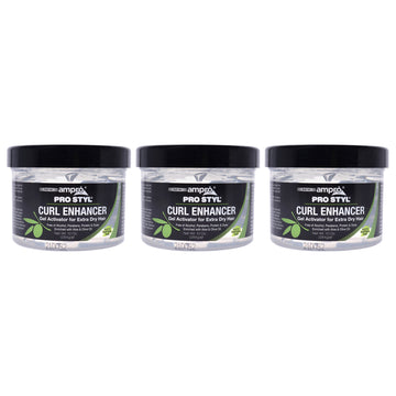 Ampro Pro Styl Curl Enhancer - Extra by Ampro for Women - 10 oz Gel - Pack of 3