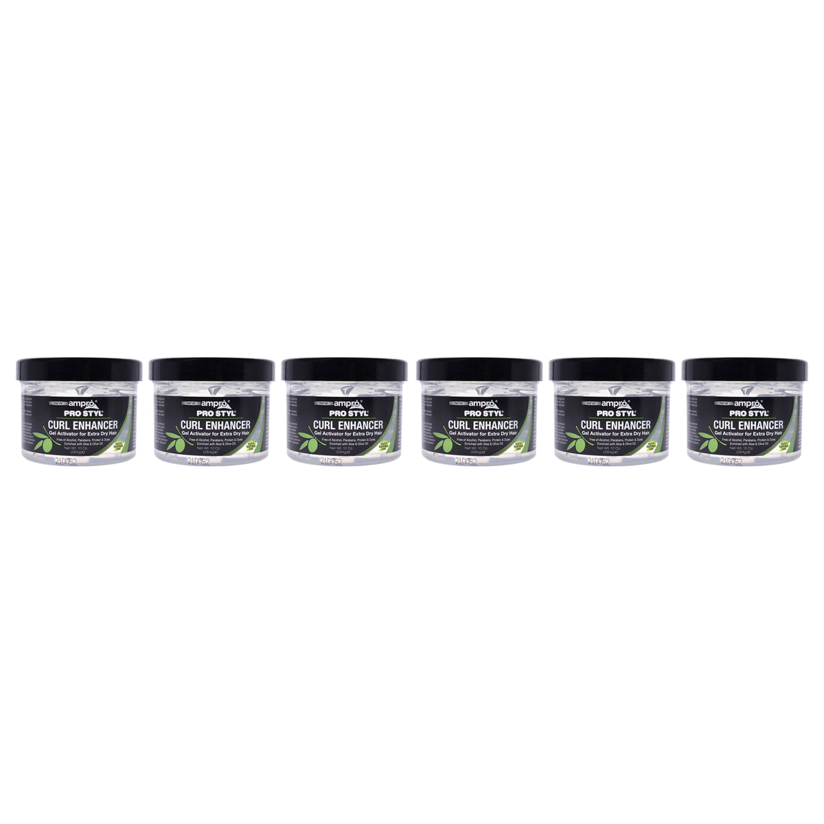 Ampro Pro Styl Curl Enhancer - Extra by Ampro for Women - 10 oz Gel - Pack of 6