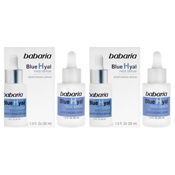 Blue Hyal Face Serum by Babaria for Unisex - 1 oz Serum - Pack of 2