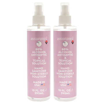 Hand Sanitizer Non-Sterile Solution - Lavender by Assurance for Unisex - 10 oz Hand Sanitizer - Pack of 2