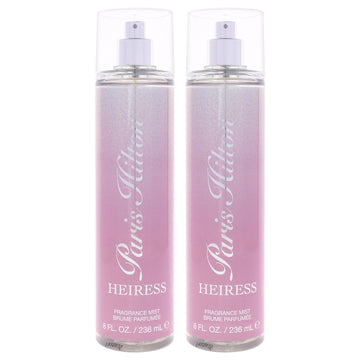 Heiress by Paris Hilton for Women - 8 oz Body Mist - Pack of 2