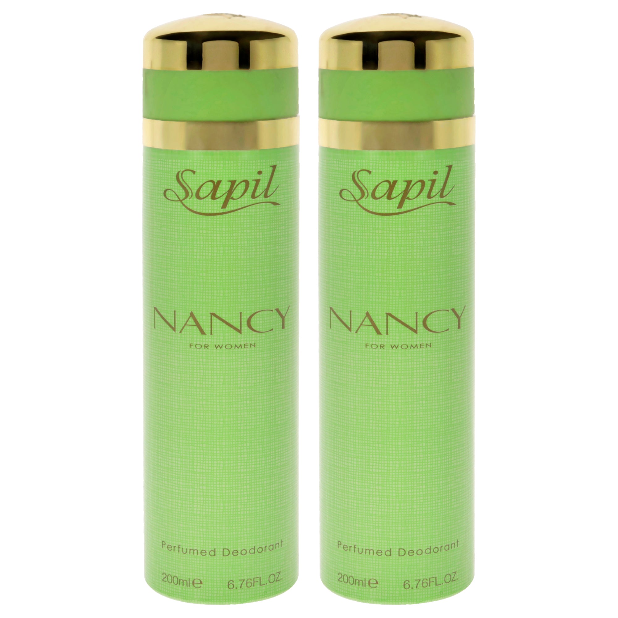 Nancy Green by Sapil for Women - 6.76 oz Deodorant Spray - Pack of 2