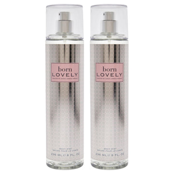 Born Lovely by Sarah Jessica Parker for Women - 8 oz Body Mist - Pack of 2