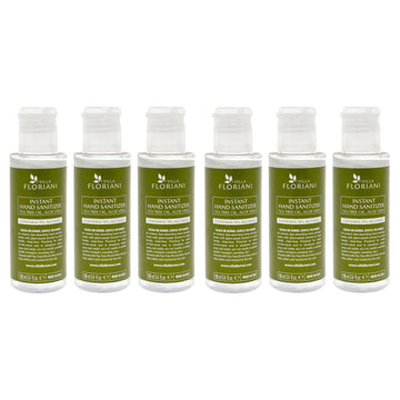 Villa Floriani Hand Sanitizer by Villa Floriani for Unisex - 3.4 oz Hand Sanitizer - Pack of 6