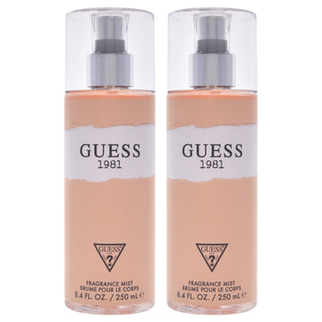 Guess 1981 by Guess for Women - 8.4 oz Fragrance Mist - Pack of 2