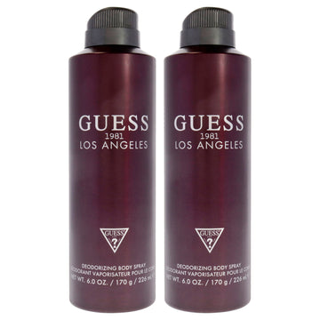 Guess 1981 Los Angeles by Guess for Women - 6 oz Body Spray - Pack of 2