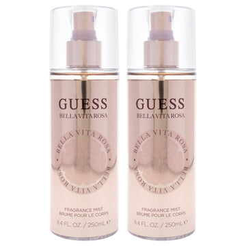 Guess Bella Vita Rosa by Guess for Women - 8.4 oz Fragrance Mist - Pack of 2