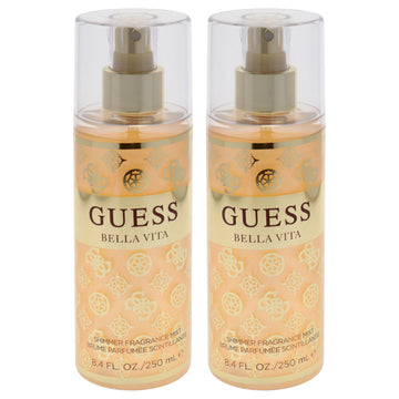 Guess Bella Vita Shimmer by Guess for Women - 8.4 oz Fragrance Mist - Pack of 2