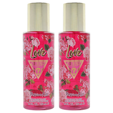 Guess Love Passion Kiss by Guess for Women - 8.4 oz Fragrance Mist - Pack of 2