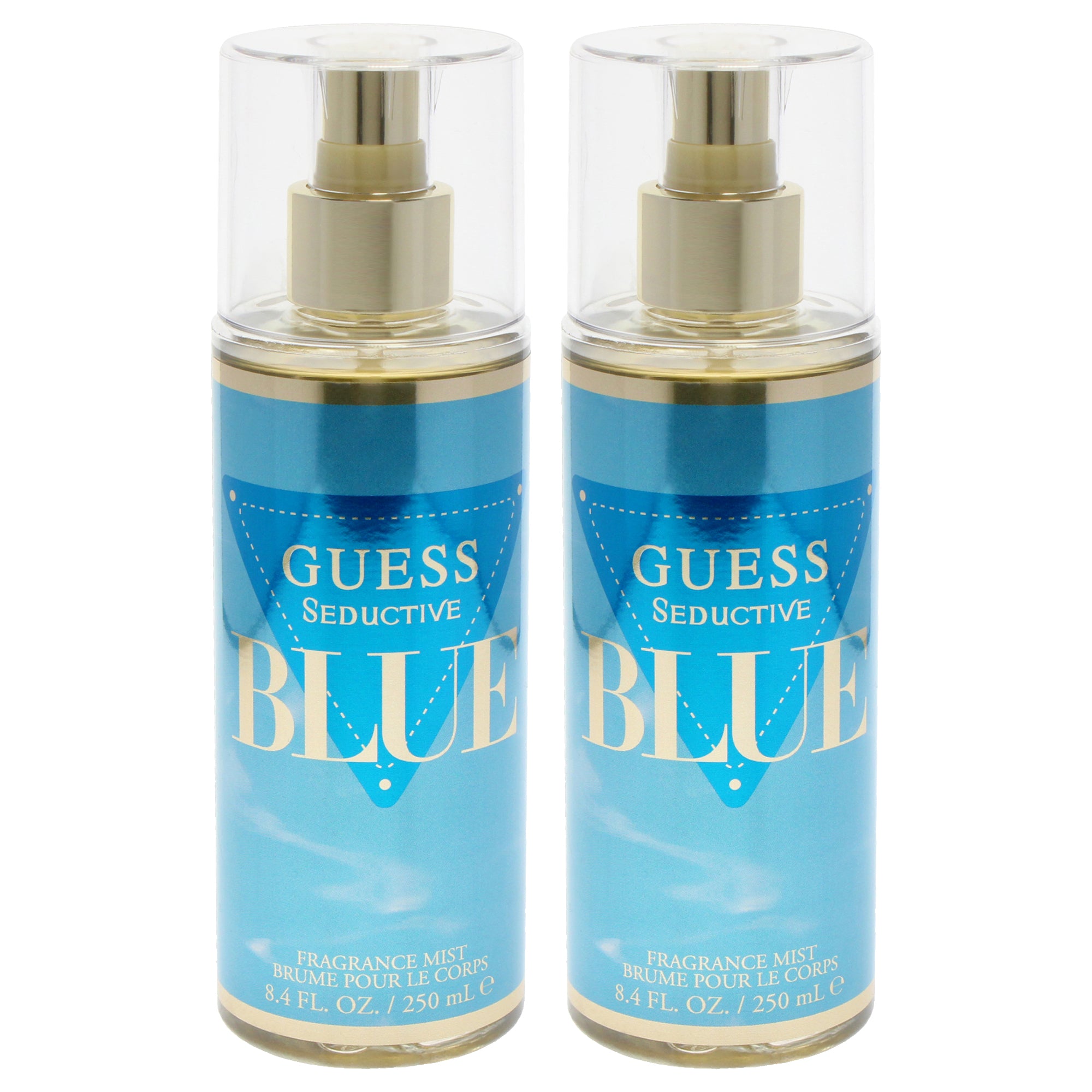 Guess Seductive Blue by Guess for Women - 8.4 oz Fragrance Mist - Pack of 2
