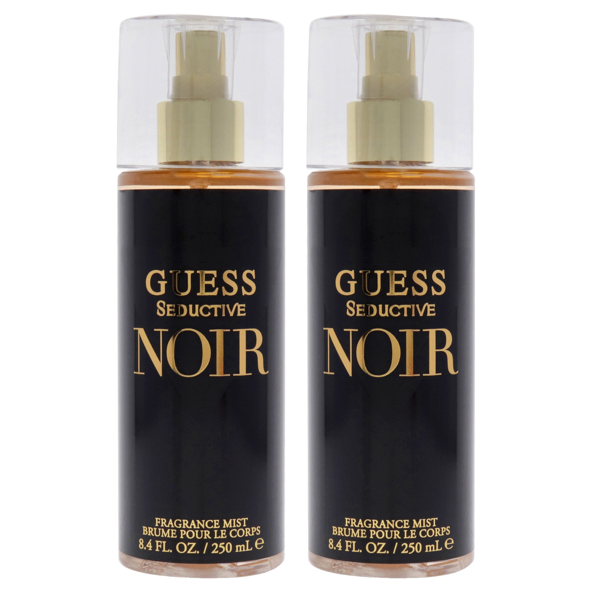 Guess Seductive Noir by Guess for Women - 8.4 oz Fragrance Mist - Pack of 2