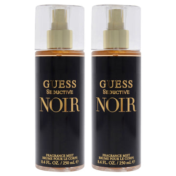Guess Seductive Noir by Guess for Women - 8.4 oz Fragrance Mist - Pack of 2