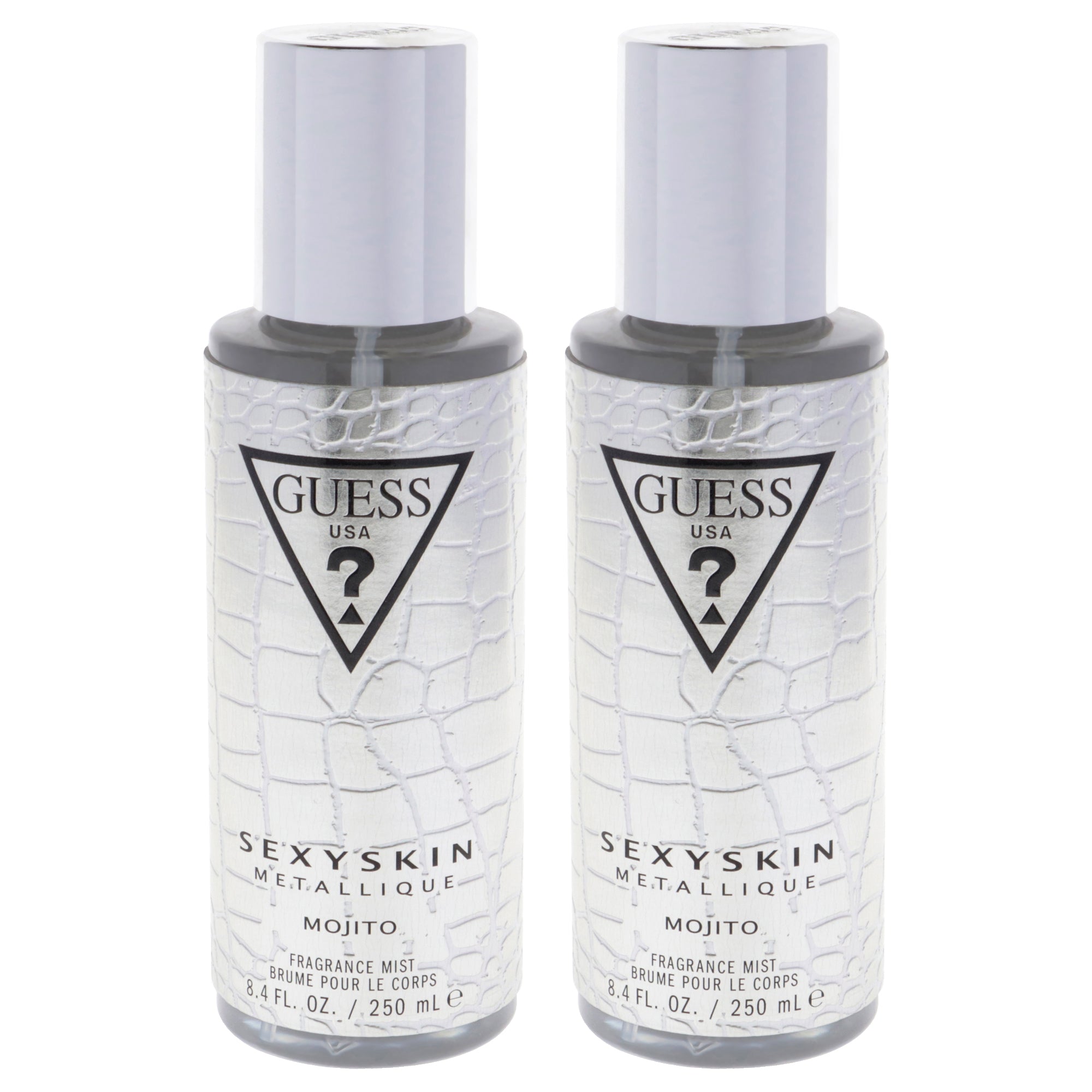Guess Sexy Skin Metallique - Mojito by Guess for Women - 8.4 oz Fragrance Mist - Pack of 2