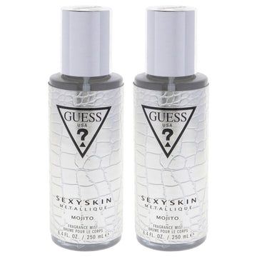 Guess Sexy Skin Metallique - Mojito by Guess for Women - 8.4 oz Fragrance Mist - Pack of 2
