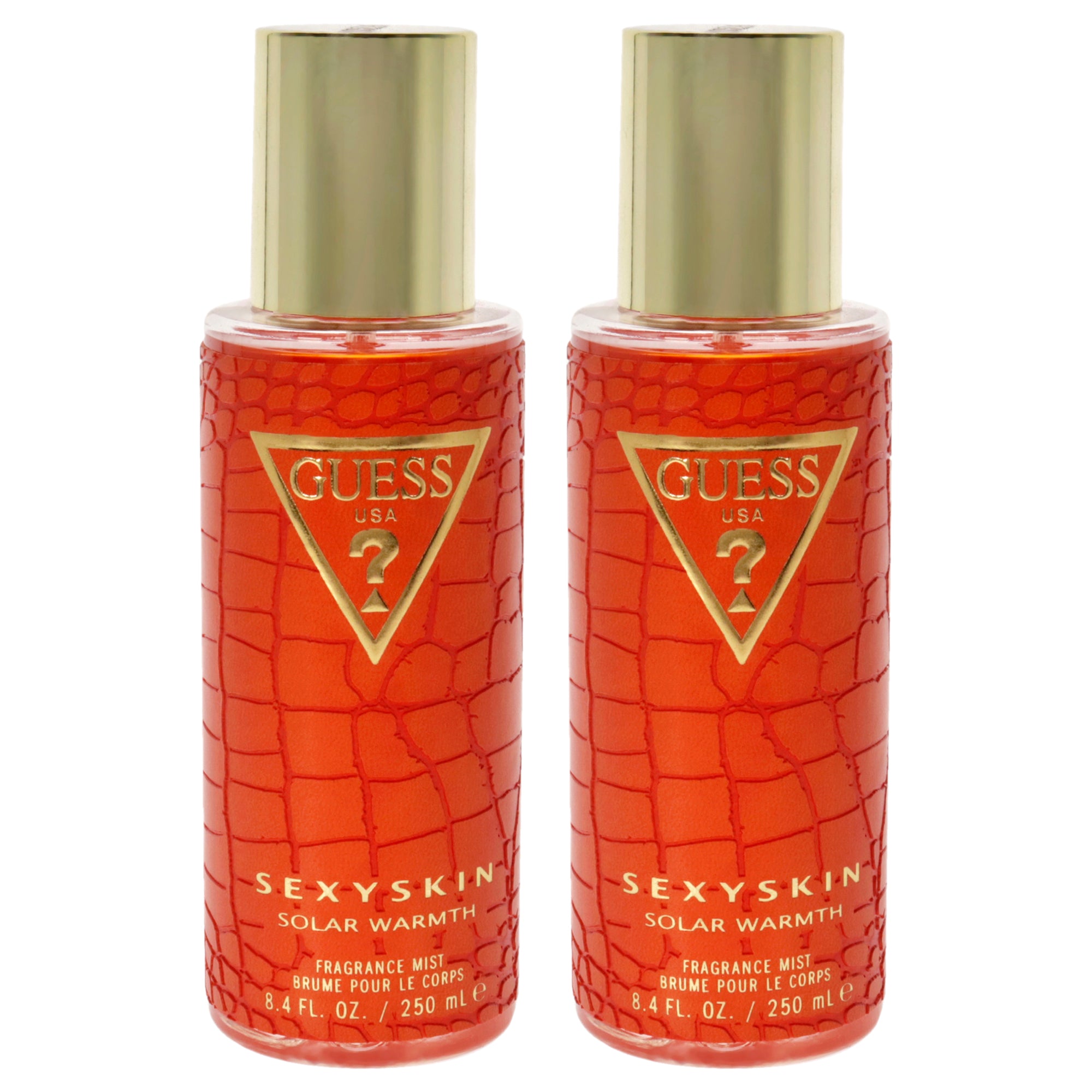 Guess Sexy Skin Solar Warmth by Guess for Women - 8.4 oz Fragrance Mist - Pack of 2
