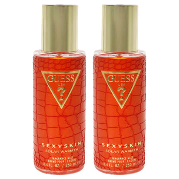 Guess Sexy Skin Solar Warmth by Guess for Women - 8.4 oz Fragrance Mist - Pack of 2
