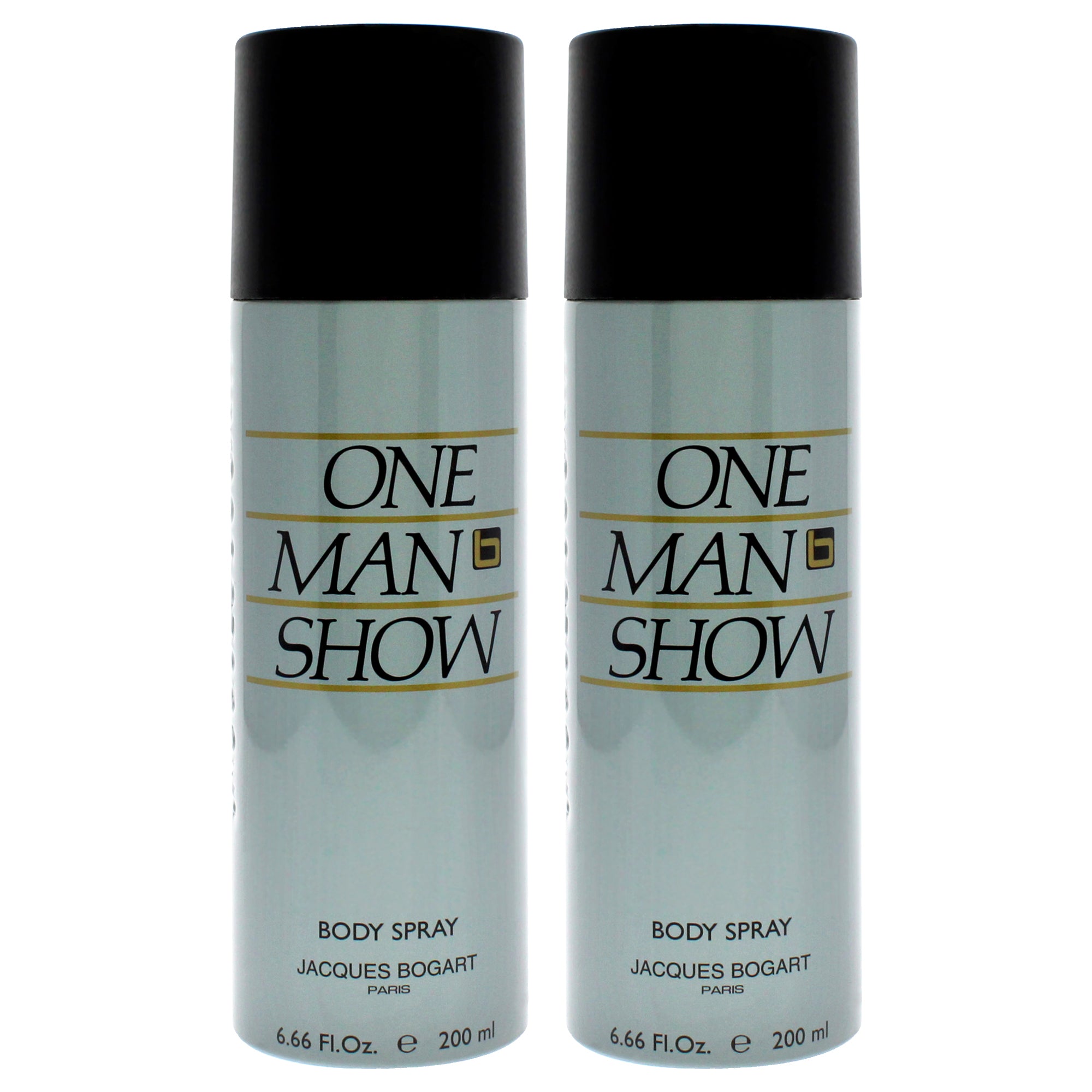 One Man Show by Jacques Bogart for Men - 6.6 oz Body Spray - Pack of 2