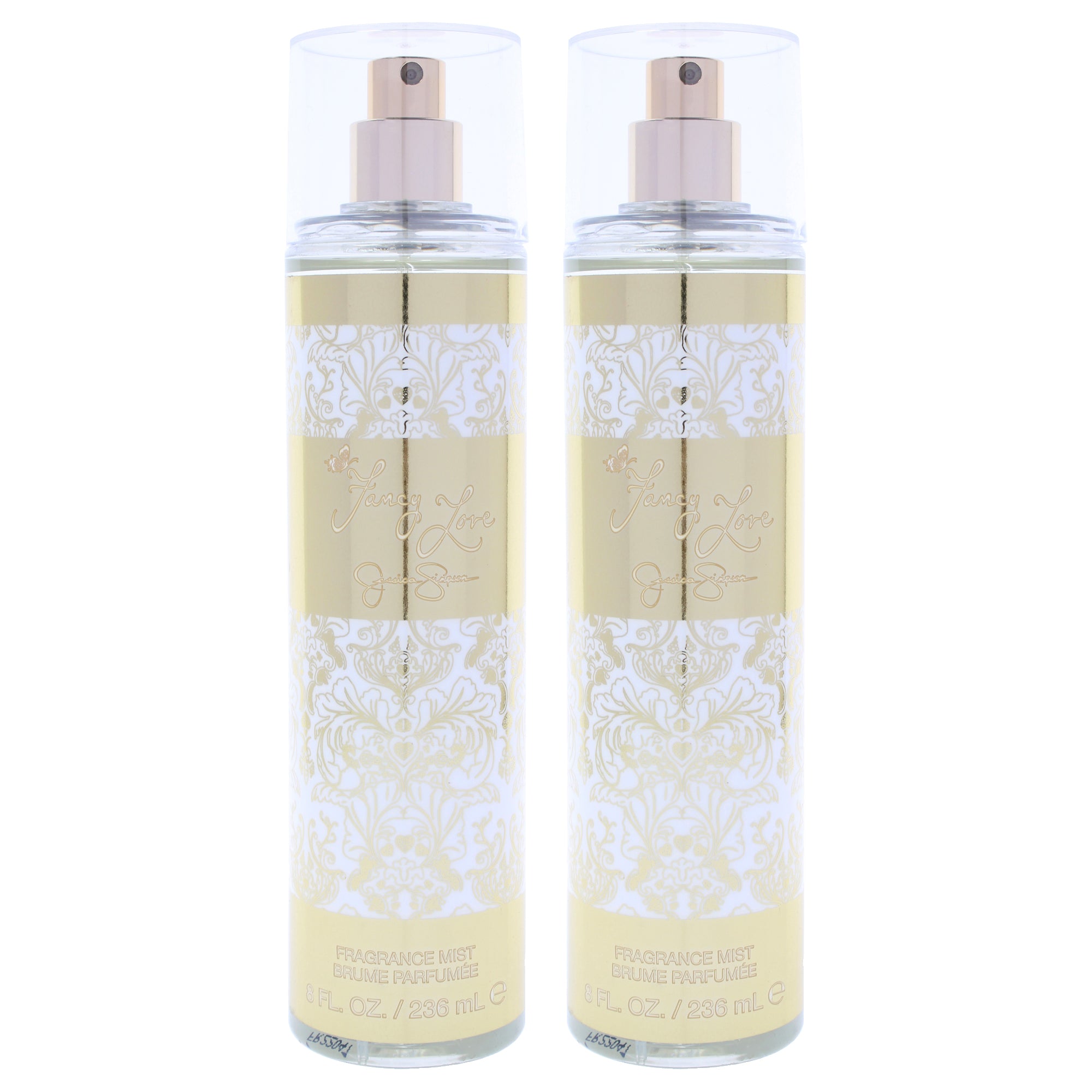 Fancy Love by Jessica Simpson for Women - 8 oz Fragrance Mist - Pack of 2