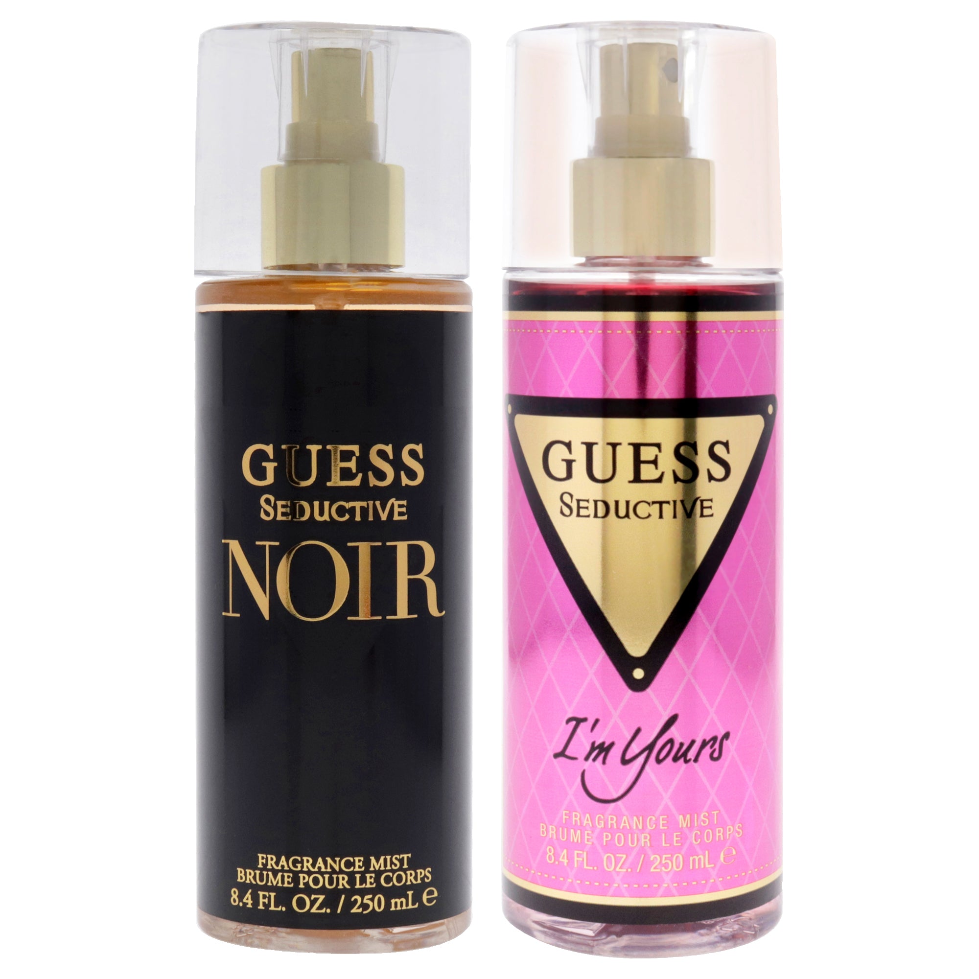 Guess Seductive Kit by Guess for Women - 2 Pc Kit 8.4oz Fragrance Mist - Im Yours, 8.4oz Fragrance Mist - Noir