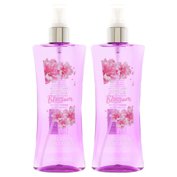 Signature Japanese Cherry Blossom Fragrance Body Spray by Body Fantasies for Women - 8 oz Body Spray - Pack of 2
