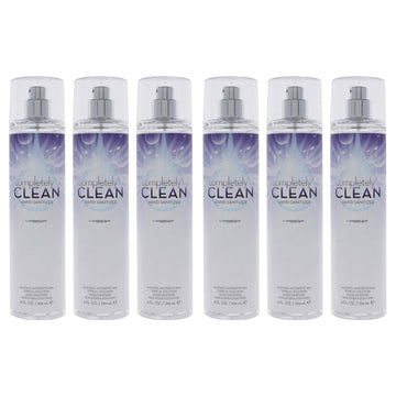 Completely Clean Hand Sanitizer by Completely Bare for Unisex - 8 oz Hand Sanitizer - Pack of 6