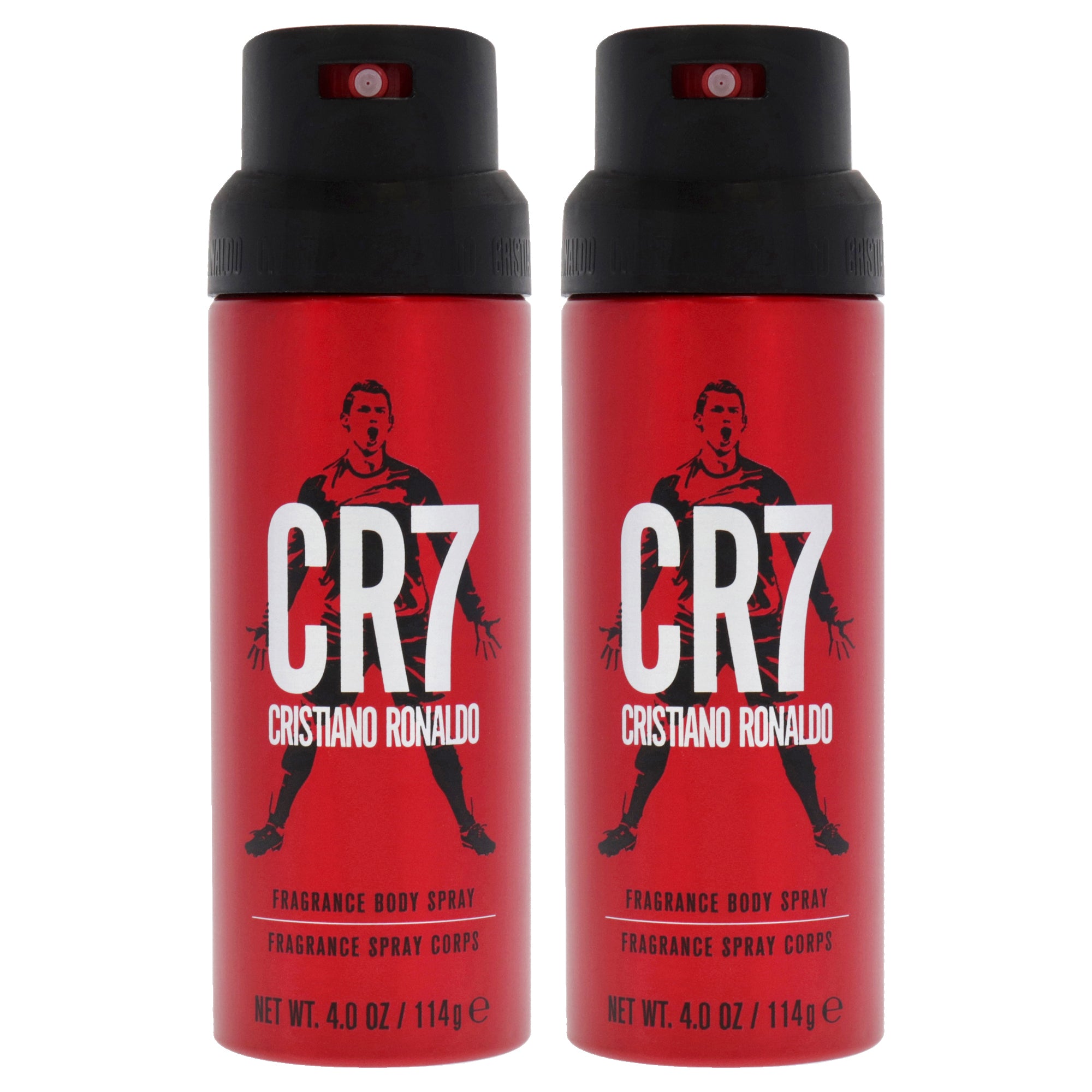 CR7 by Cristiano Ronaldo for Men - 4 oz Body Spray - Pack of 2