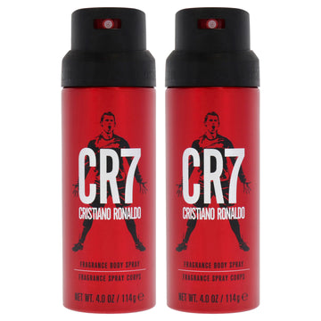 CR7 by Cristiano Ronaldo for Men - 4 oz Body Spray - Pack of 2