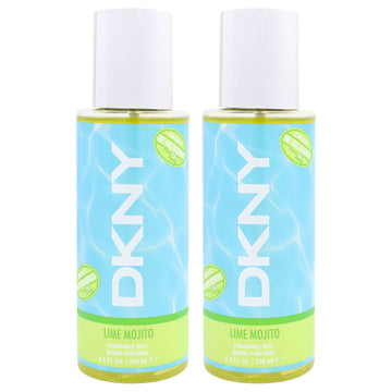 DKNY Be Delicious Pool Party - Lime Mojito by Donna Karan for Women - 8.4 oz Fragrance Mist - Pack of 2