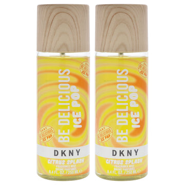 DKNY Be Delicious Ice Pop - Citrus Splash by Donna Karan for Women - 8.4 oz Fragrance Mist - Pack of 2