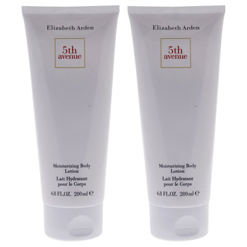 5th Avenue Moisturizing Body Lotion by Elizabeth Arden for Women - 6.8 oz Body Lotion - Pack of 2