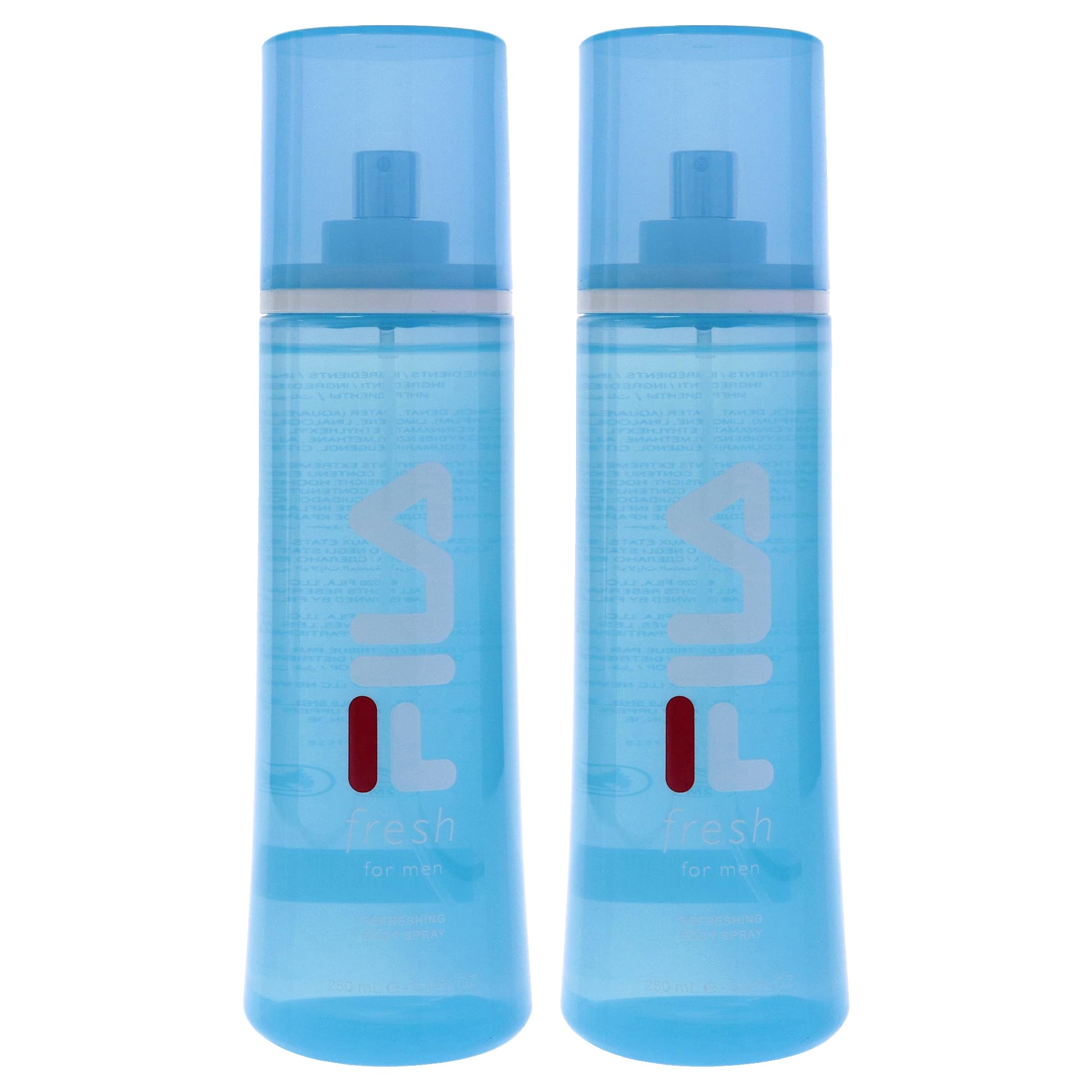 Fila Fresh by Fila for Men - 8.4 oz Body Spray - Pack of 2