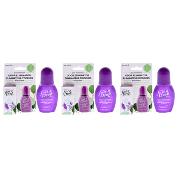 Just a Drop Odor Eliminator - Refreshing Spring by Prelam for Unisex - 0.5 oz Drops - Pack of 3
