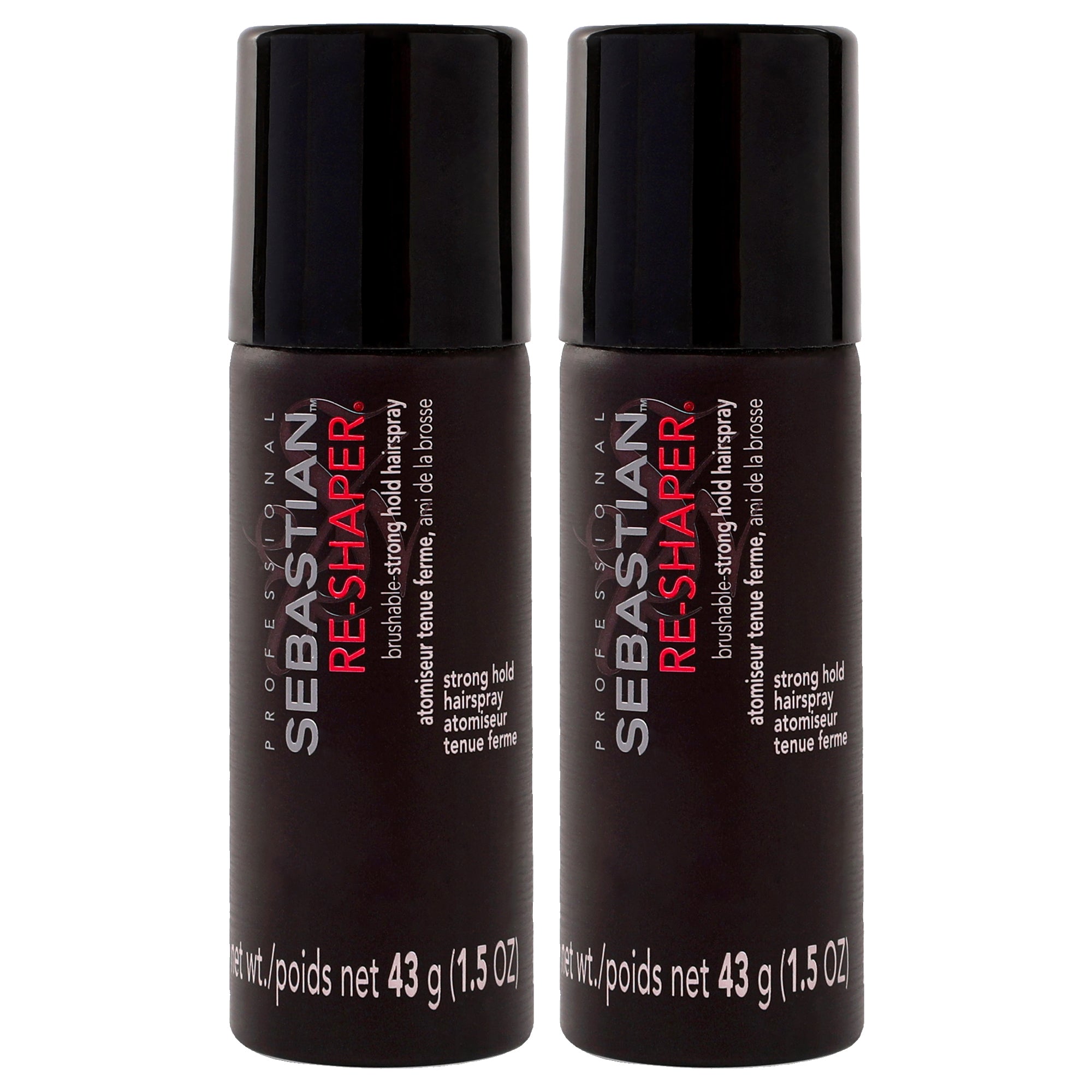 Re-Shaper Strong Hold by Sebastian for Unisex - 1.5 oz Hair Spray - Pack of 2