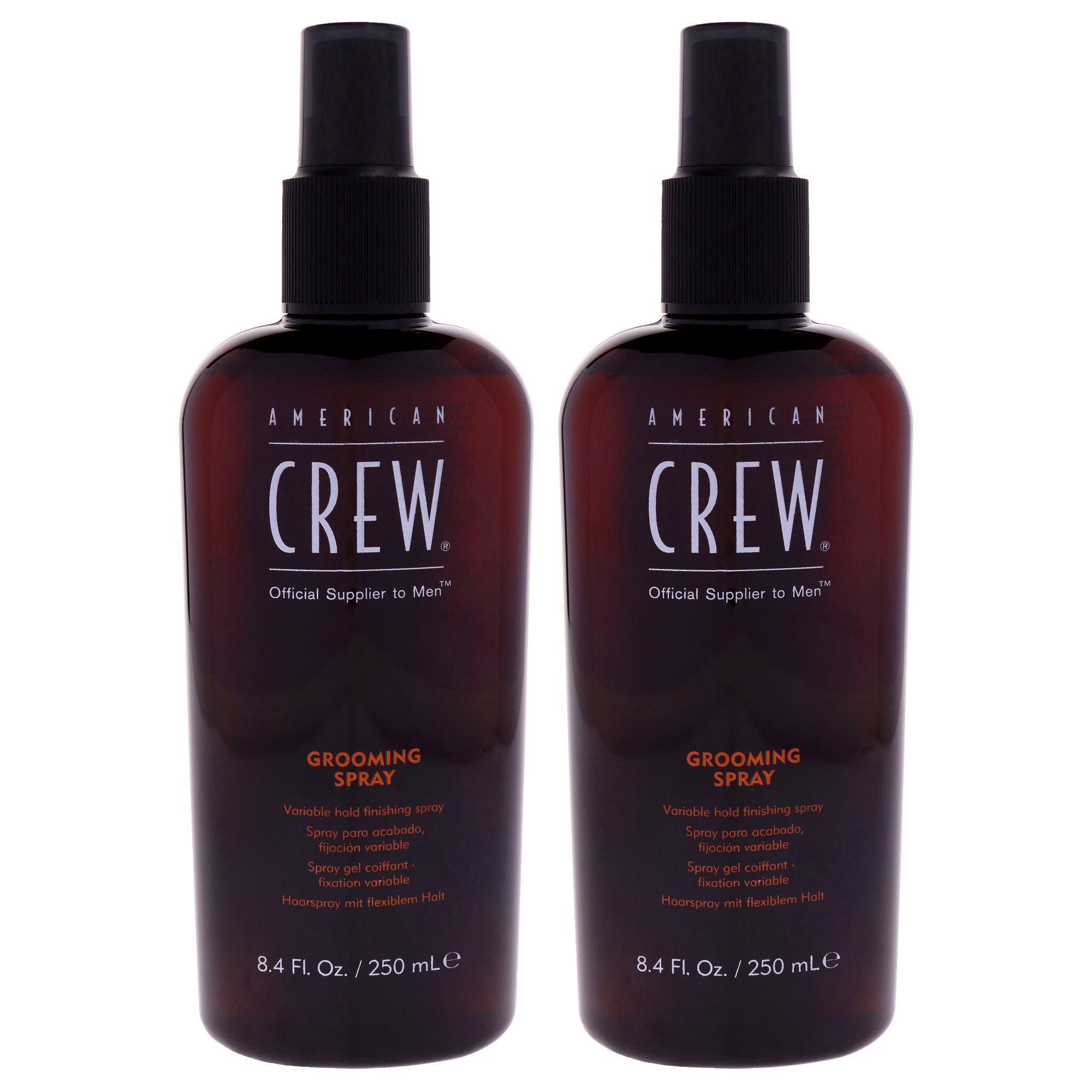Grooming Spray by American Crew for Men - 8.4 oz Hair Spray  - Pack of 2