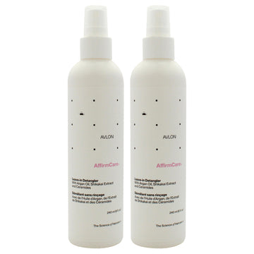 AffirmCare Leave-in Detangler by Avlon for Unisex - 8 oz Detangler  - Pack of 2