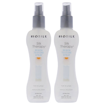 Beach Texture Spray by Biosilk for Unisex - 5.64 oz Hair Spray  - Pack of 2
