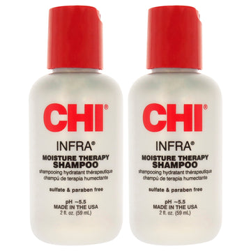 Infra Shampoo by CHI for Unisex - 2 oz Shampoo  - Pack of 2