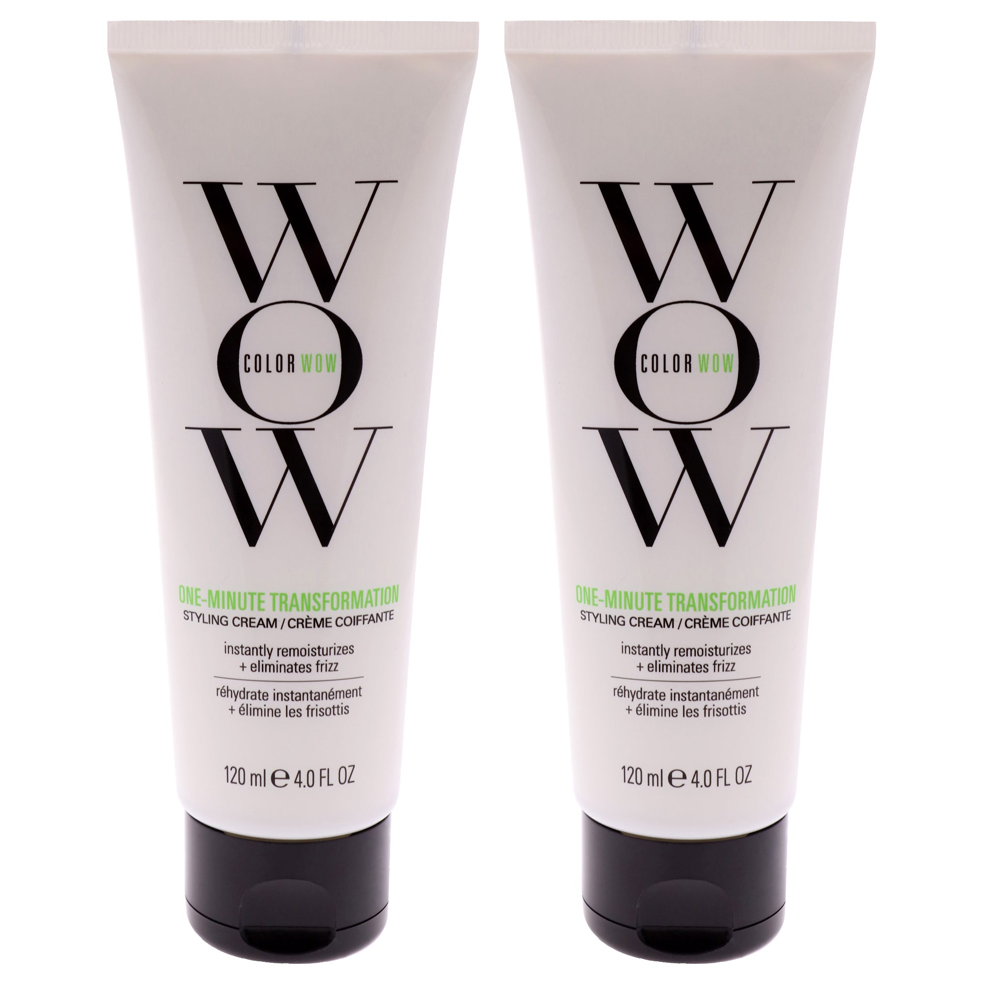 One Minute Transformation Styling Cream by Color Wow for Unisex - 4 oz Cream - Pack of 2
