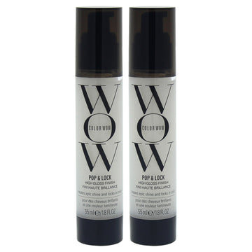 Pop and Lock High Gloss Finish by Color Wow for Unisex - 1.8 oz Treatment - Pack of 2