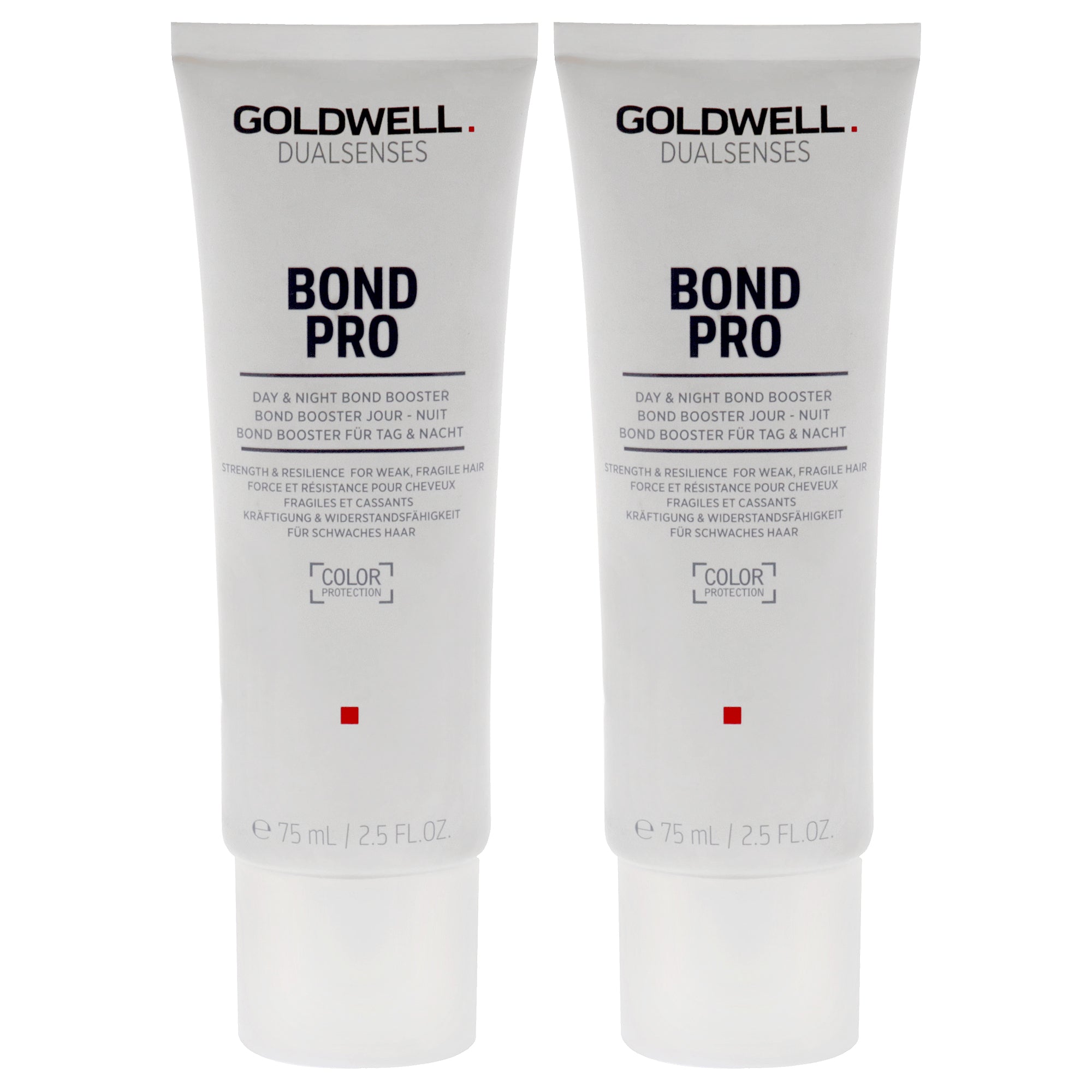 Dualsenses Bond Pro Day and Night Booster by Goldwell for Unisex - 2.5 oz Treatment - Pack of 2