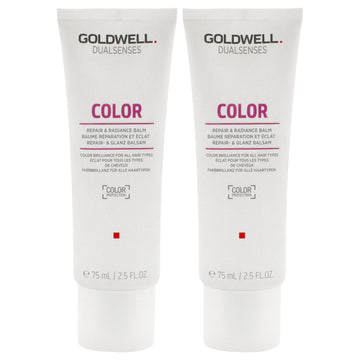 Dualsenses Color Repair and Radiance Balm by Goldwell for Unisex - 2.5 oz Balm - Pack of 2