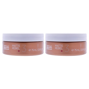 Stylesign Creative Texture Matte Clay by Goldwell for Unisex - 2.5 oz Clay - Pack of 2
