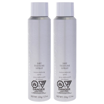 Platinum Dry Texture Spray - 6 by Kenra for Unisex - 5.3 oz Hair Spray - Pack of 2