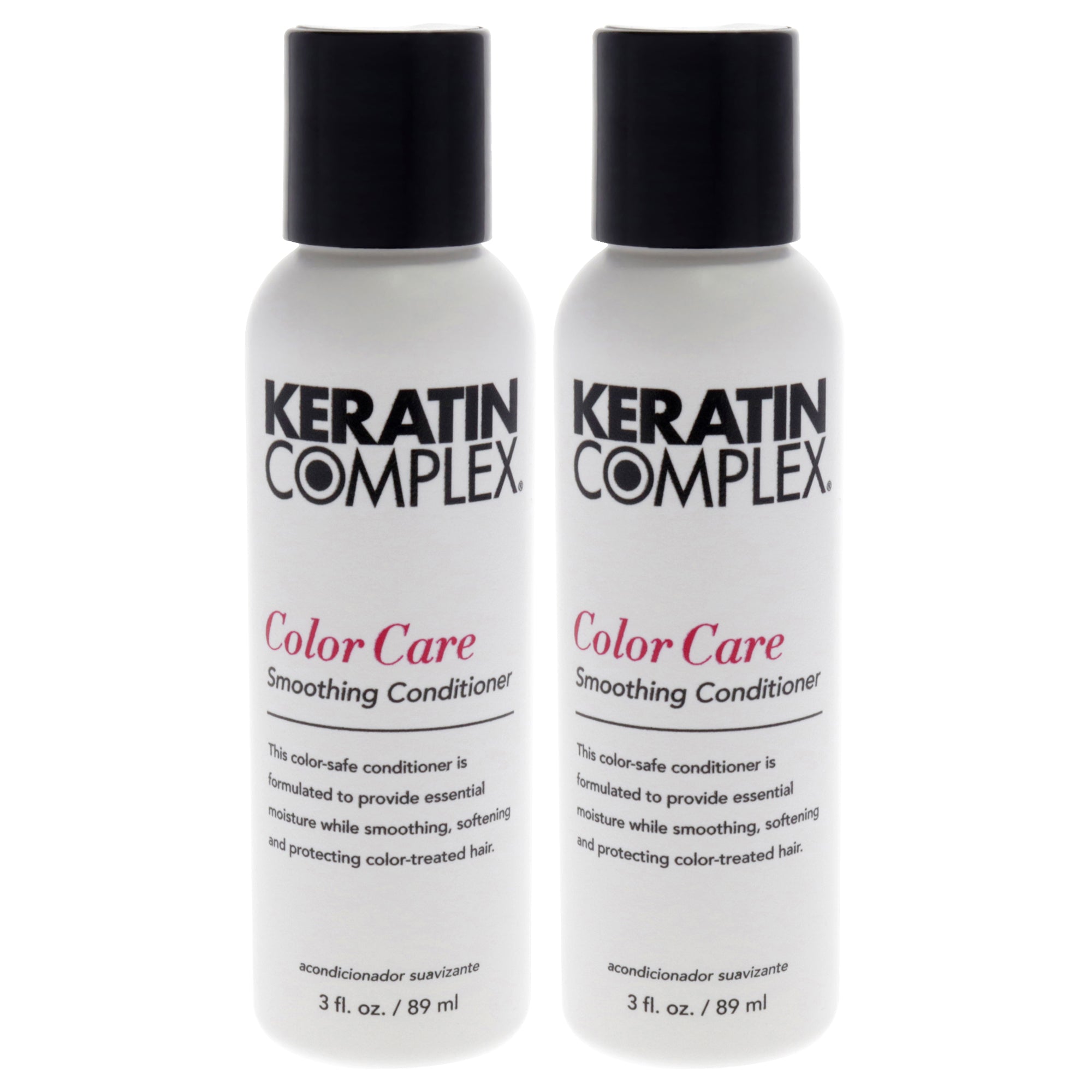 Keratin Complex Color Care Conditioner by Keratin Complex for Unisex - 3 oz Conditioner - Pack of 2