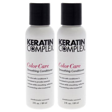 Keratin Complex Color Care Conditioner by Keratin Complex for Unisex - 3 oz Conditioner - Pack of 2