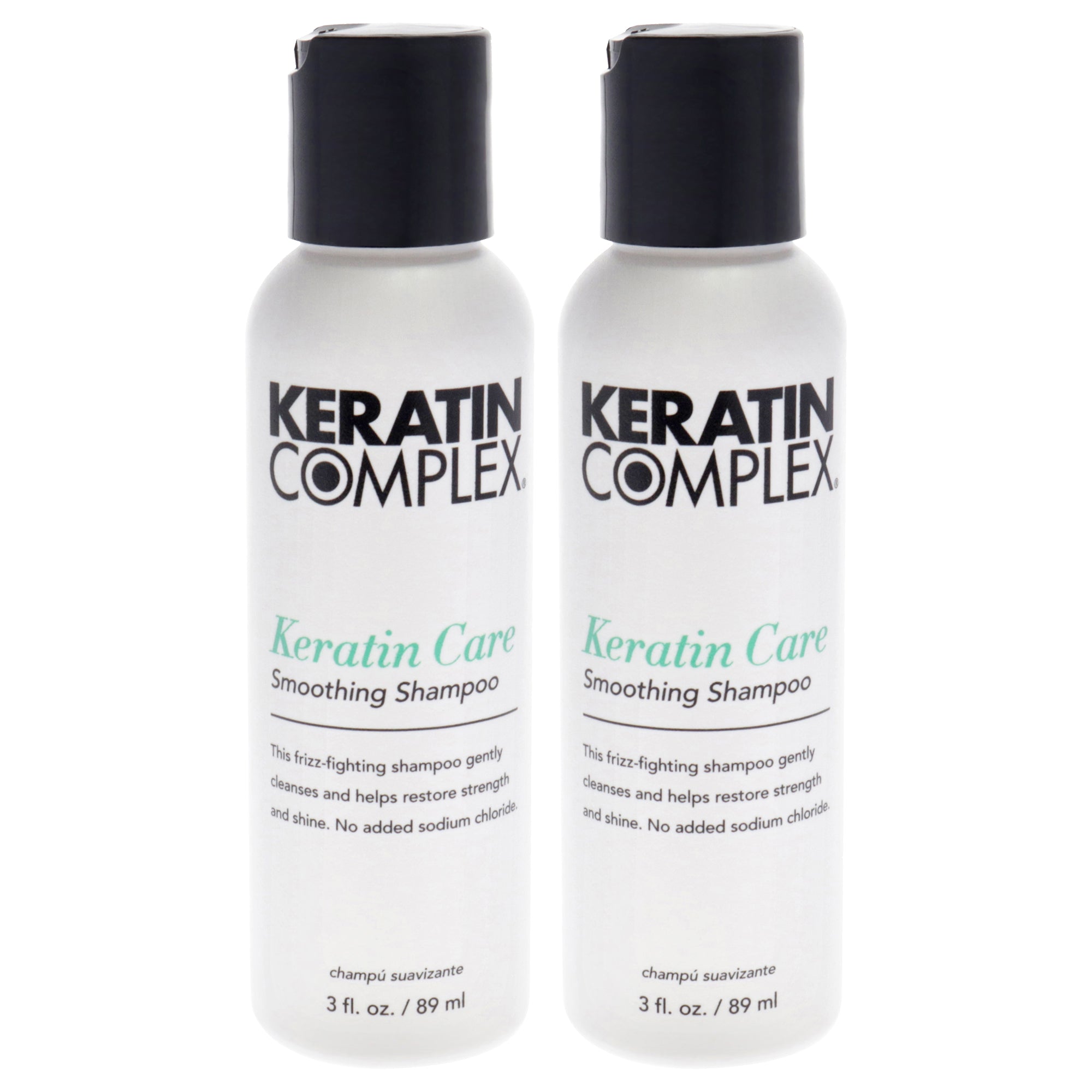 Keratin Complex Color Care Shampoo by Keratin Complex for Unisex - 3 oz Shampoo - Pack of 2