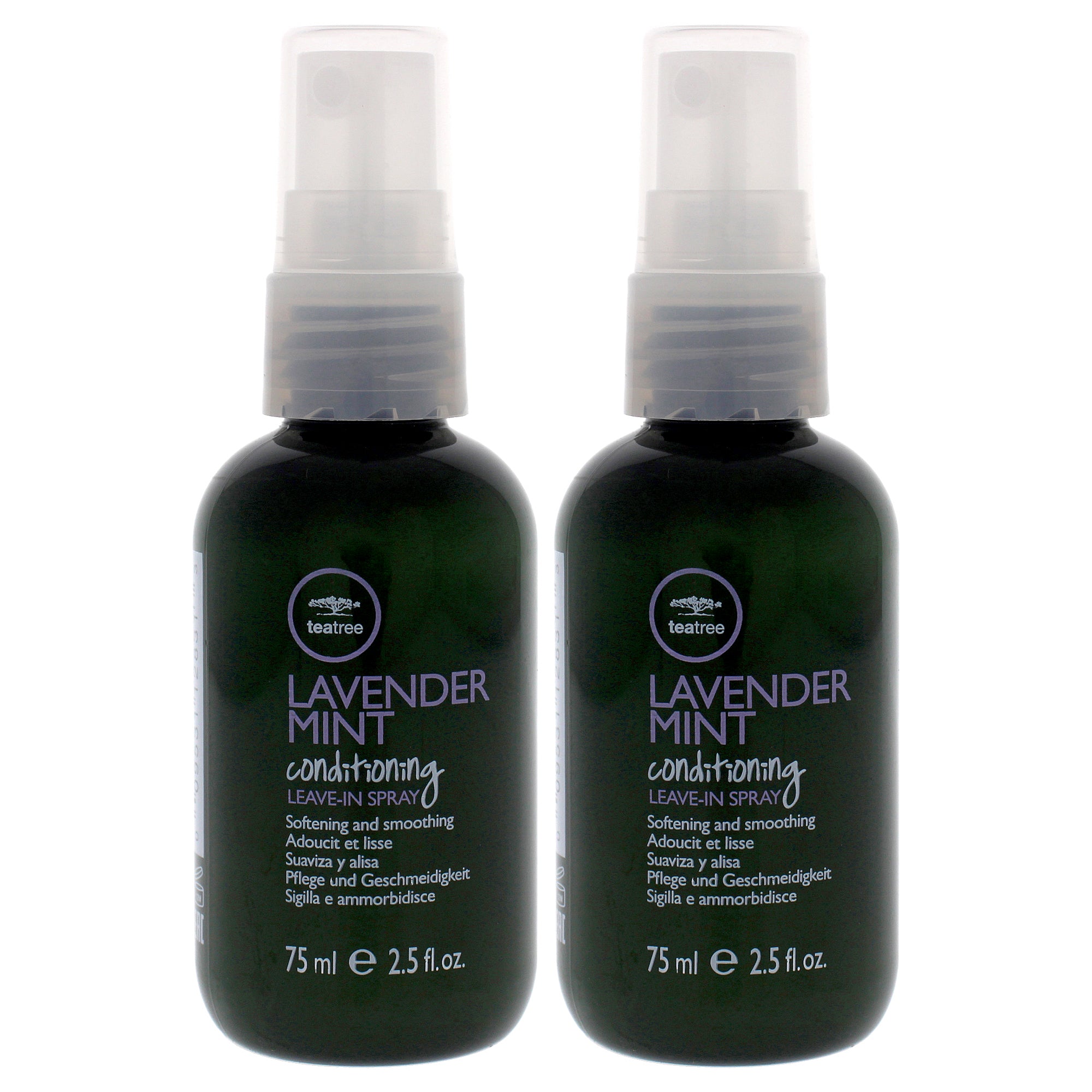 Tea Tree Conditioning Leave-In Spray - Lavender Mint by Paul Mitchell for Unisex - 2.5 oz Hair Spray - Pack of 2