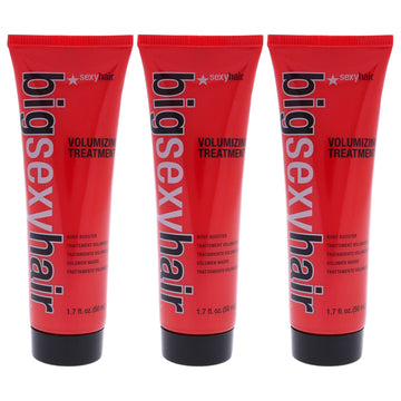 Big Sexy Hair Volumizing Treatment by Sexy Hair for Unisex - 1.7 oz Treatment - Pack of 3