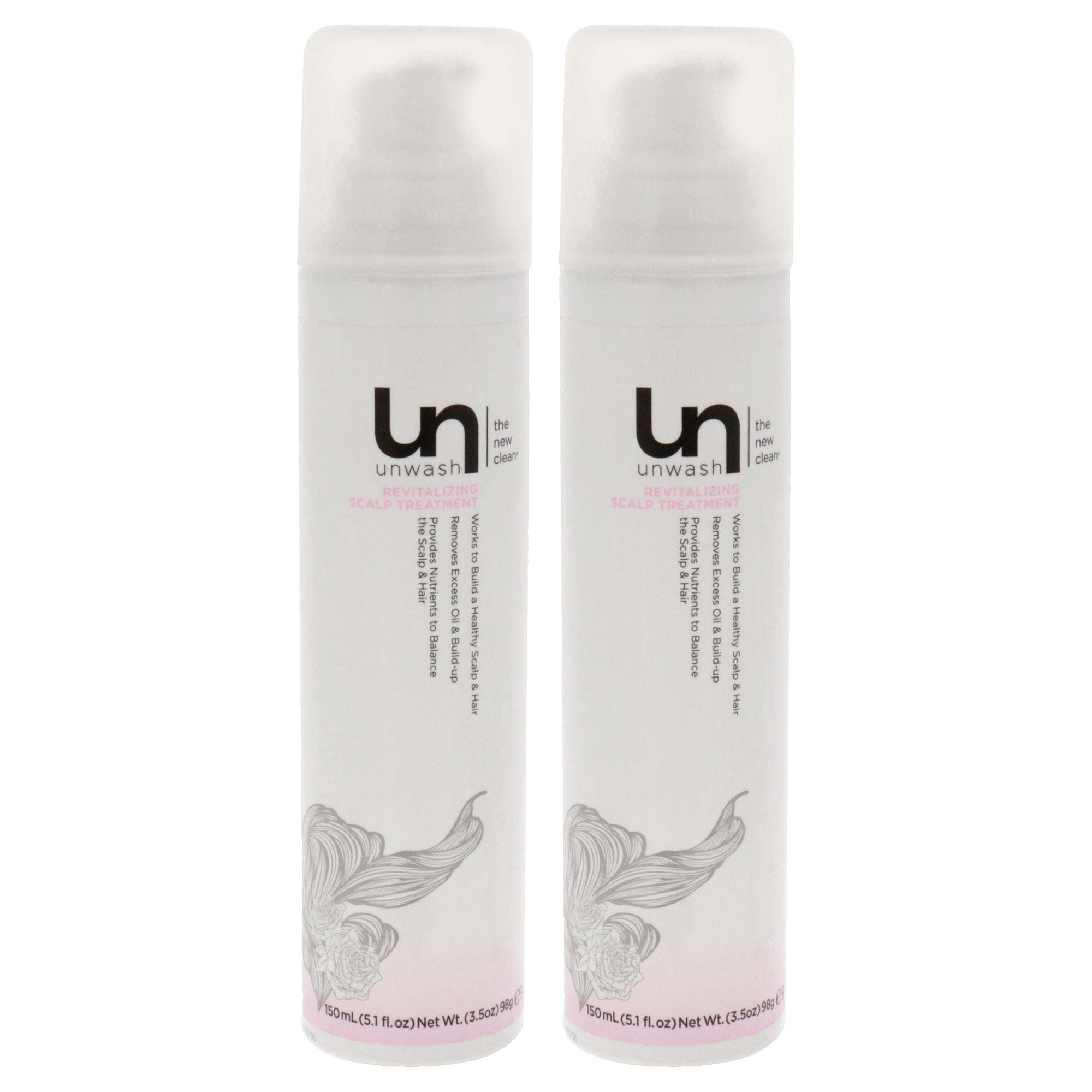 Revitalizing Scalp Treatment by Unwash for Unisex - 5.1 oz Treatment - Pack of 2