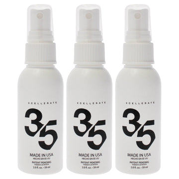 Xcellerate35 Leave-In Hair Treatment - USA by Xcellerate35 for Unisex - 2 oz Treatment - Pack of 3